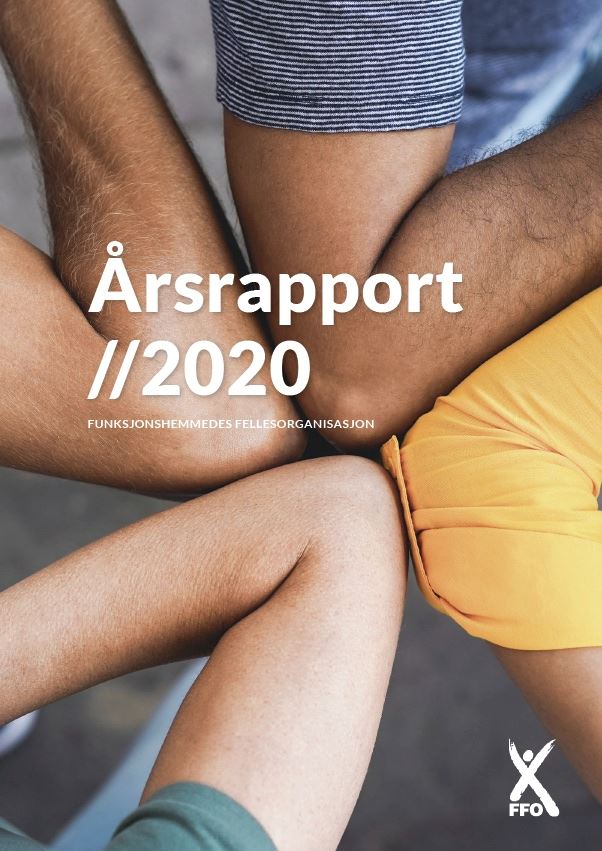 Faksimile forside årsrapport 2020