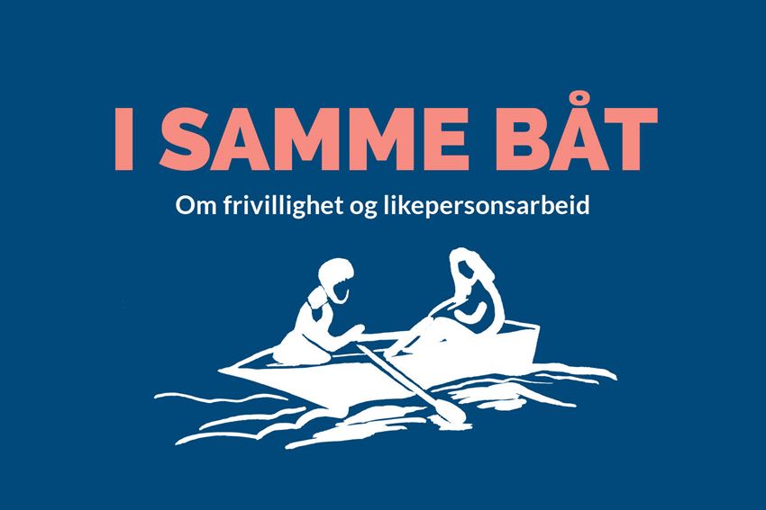 animasjon med to personer i samme båt